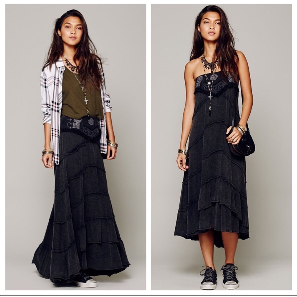 Free People x Belly Dancer Maxi Skirt/Dress
